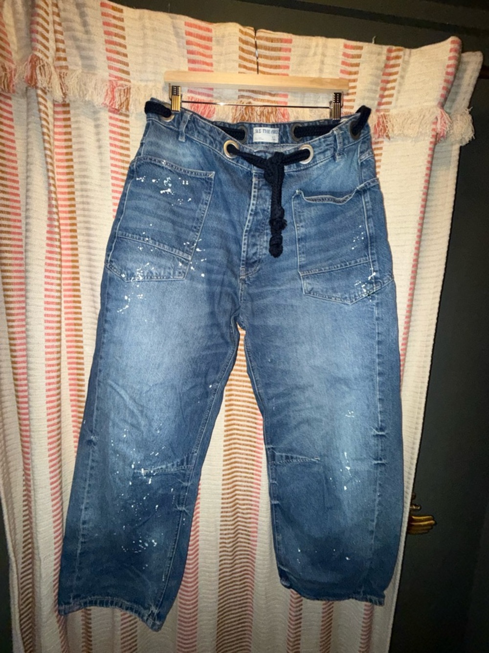 We The Free Moxie Pull-On Barrel Jeans